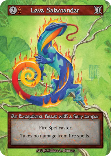 Lava Salamander