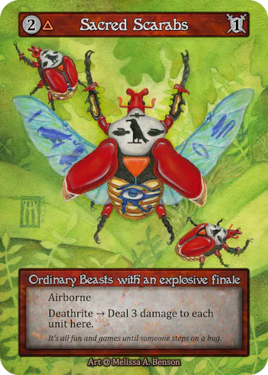 Sacred Scarabs